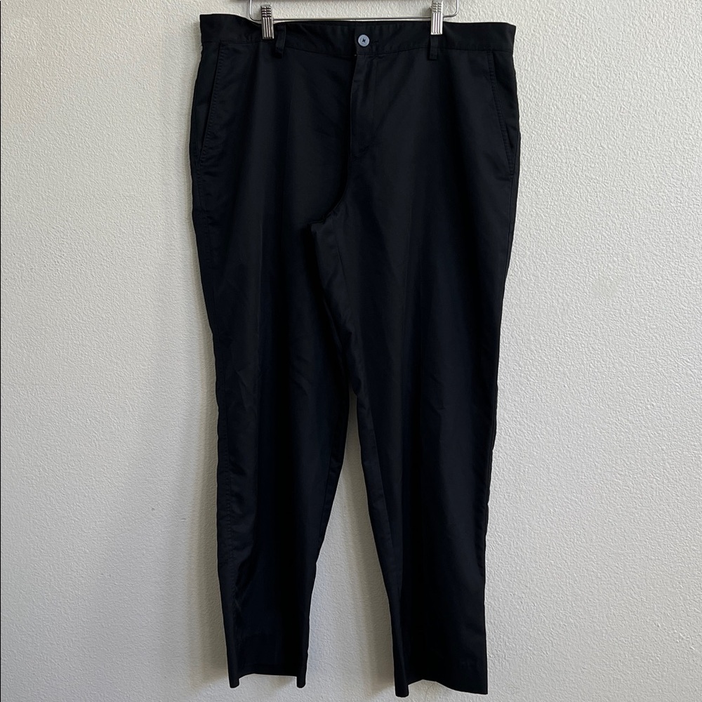 ADIDAS Men's Climalite Loose Fit Lightweight Golf Pants Black Size 36x34